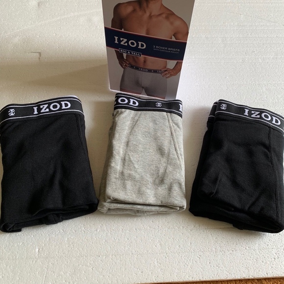 Izod | Underwear & Socks | Izod Big Tall Boxer Briefs 2xl 3xl 4xl ...